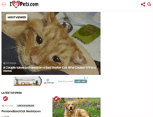 Tablet Screenshot of ilovepets.com